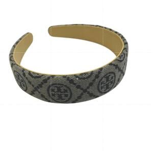 Tory Burch T Monogram Logo Headband in Tory Navy NWOT